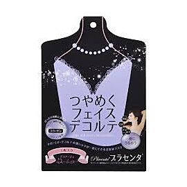 Japan Gals Deco Aage Тканинна маска для обличчя, шиї і області декольте з плацентою, 1 шт