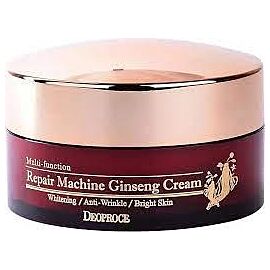 DEOPROCE Repair Machine Ginseng Cream антивіковий крем із женьшенем, 100 г