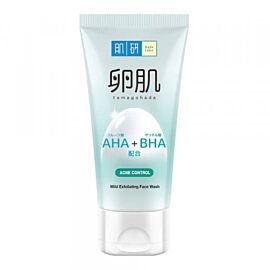 HADA LABO AHA+BHA Acne Control Face Wash пінка для вмивання з кислотами, проти акне, 130 г