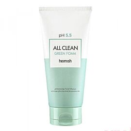 Heimish All Clean Green Foam pH 5.5 м'яка очищуюча гель-пінка з центеллою, 150 мл