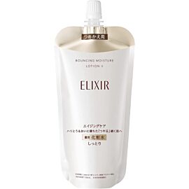 Shiseido Elixir Bouncing Moisture Lotion II зволожуючий, антивіковий ліфтинг-лосьйон, що вирівнює тон, поповнення 150 мл