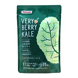 Yakult VERY BERRY KALE аодзіру з капусти Кале та журавлинний сік + 11 вітамінів, 15 саше по 3,6 г.