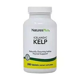 Nature's Plus Icelandic Kelp ламінарія з 150 мкг йоду з Ісландії, 300 таблеток