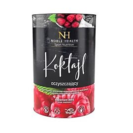 Noble Health DETOX Коктейль - детокс із клітковиною різних фруктів, екстрактами смак малини, порошок, 150 г