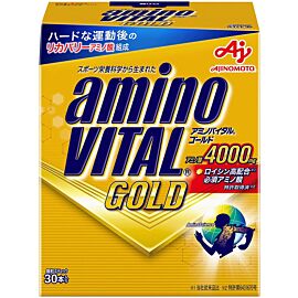 Ajinomoto Amino Vital Gold BCAA та інші амінокислоти 4000 мг на порцію, смак грейпфрута, 30 стіків