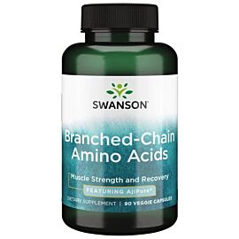 Swanson Ultra AjiPure BCAA фармацевтичної чистоти 2000 мг на порцію, 90 капсул 30 порцій