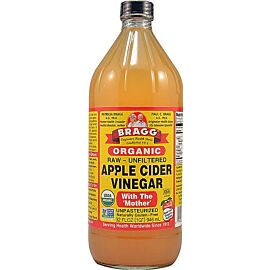 Bragg Organic Raw Apple Cider Vinegar яблучний оцет натуральний органічний з м'якоттю, 946 мл