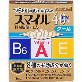 Lion Smile 40EX Gold Cool краплі з вітамінами, таурином від втоми, свербежу, дискомфорту, індекс 5, 13 мл