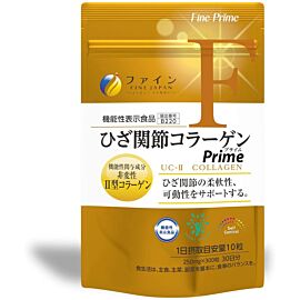 Fine Japan Prime UC-II колаген 2-го типу 10 мг, глюкозамін 1500 мг, хондроїтин 200 мг, 300 табл на 30 днів
