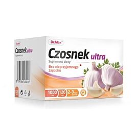 Dr.Max Часник Ultra часник без запаху концентрат, 120 капсул