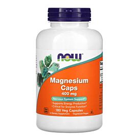NOW Magnesium Caps 400 mg 180 капсул
