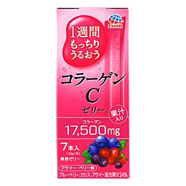 Earth Biochemical Collagen C Jelly Колаген желе з вітаміном С, 7 шт по 10 г
