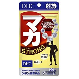 DHC Maca Strong екстракт перуанської Маки 600 мг, аргінін, цитрулін, цинк, селен, екстракт устриць, 60 капсул