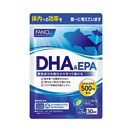 Fancl DHA & EPA омега-3, риб'ячий жир з тунця 500 мг, 150 желатинових капсул на 30 днів прийому