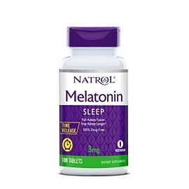 Natrol Melatonin Time Release мелатонін поступового вивільнення 3 мг, 100 таблеток