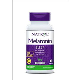 Natrol Melatonin Time Release мелатонін поступового вивільнення 5 мг, 100 таблеток