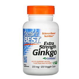 Doctor's Best Extra Strength Ginkgo 120 mg 120 капсул