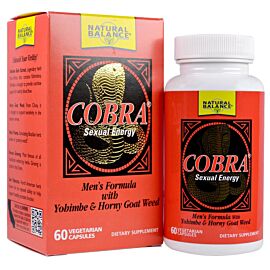 Natural Balance Cobra йохимбе, катуаба, horny goat, Muira Puama, даміана, женьшень, кола, кропива, saw, 60 кап