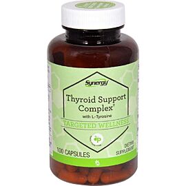 Vitacost Synergy Thyroid Support Complex, комплекс для щитовидної залози з L-тирозином, 100 капсул на 50 днів