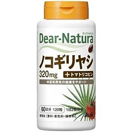 Asahi Dear Natura Saw Palmetto, екстракт со пальметто, лікопін, 120 м'яких капсул на 60 днів прийому