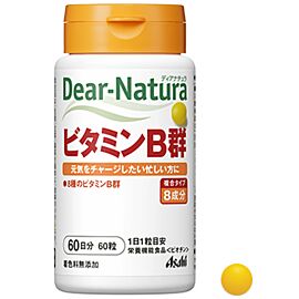 Asahi Dear Natura вітаміни групи B із пивних дріжджів, 60 таблеток на 60 днів