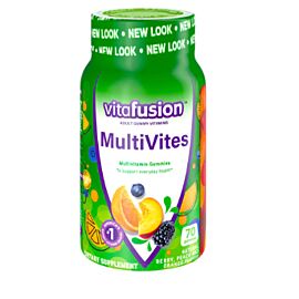 Vitafusion MultiVites™ комплекс мультивітамінів для підлітків, жувальні таблетки, 70 шт
