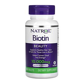 Natrol Biotin 10,000 мкг 100 таблеток