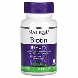 Natrol Biotin 1,000 мкг 100 таблеток