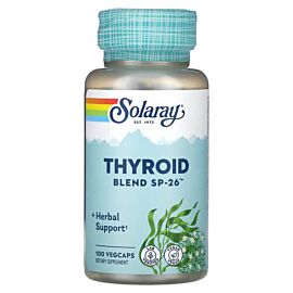 Solaray Thyroid Blend SP-26 100 капсул