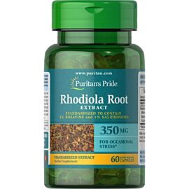 Puritan's Pride Rhodiola Standardized Extract 350 mg 60 капсул
