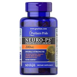 (Термін 02.2025) Puritan's Pride Neuro-PS (Phosphatidylserine) 200 mg 60 капсул