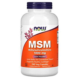 NOW MSM 1000 mg 240 капсул