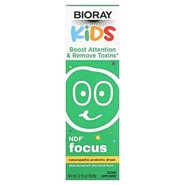 Bioray Kids NDF Focus Naturopathic Probiotic Drops Citrus 60 ml, Цитрус