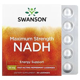 Swanson NADH 20 mg 30 льодяників