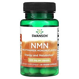 Swanson NMN 300 mg 30 капсул