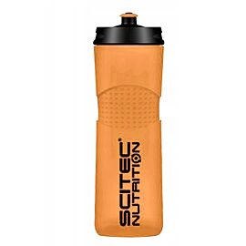 Scitec Bidon Bike Bottle Green 650 ml, Оранжевый, Білий