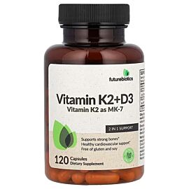 Futurebiotics Vitamin K2 + D3 120 капсул