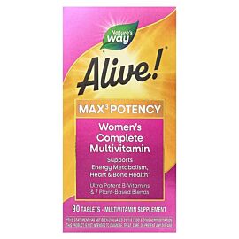 Nature's Way Alive! Max3 Potency Women's Complete Multivitamin 90 таблеток
