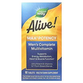 Nature's Way Alive!® Max3 Potency Men's Complete Multivitamin 90 таблеток