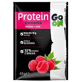 Протеїнова вівсянка GoOn Porridge Raspberry & Chia 65 грам, Малина