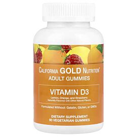 California Gold Nutrition Vitamin D3 Gummies 90 жуйок