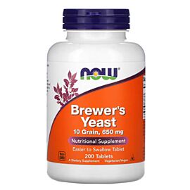 NOW Brewer's Yeast 200 таблеток