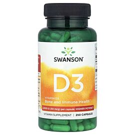 Swanson Vitamin D3 2,000 IU 250 капсул