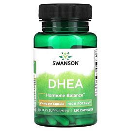 Swanson DHEA 25 mg 120 капсул