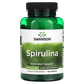 Swanson Spirulina 500 mg 180 таблеток