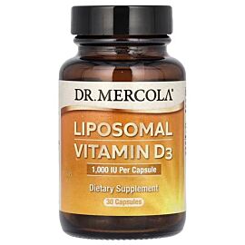Dr. Mercola Liposomal Vitamin D3 1000 IU 30 капсул