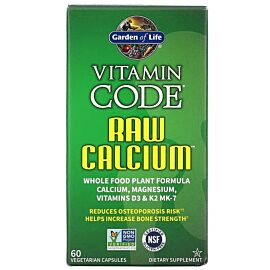 Garden of Life Vitamin Code RAW Calcium 60 капсул