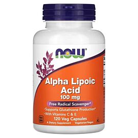 NOW Alpha Lipoic Acid 100 mg 120 капсул