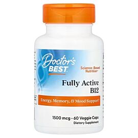 Doctor's Best Fully Active B12 1,500 mcg 60 капсул
