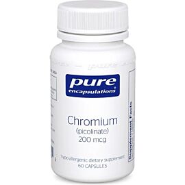 Pure Encapsulations Chromium (picolinate) 200 mcg 60 капсул